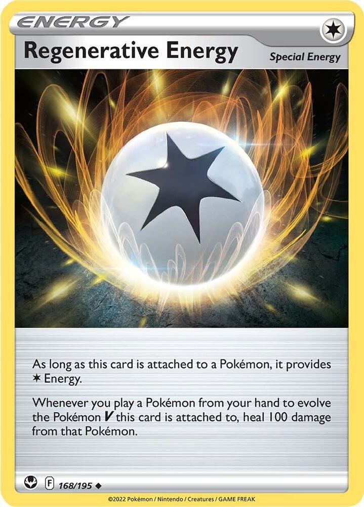 Regenerative Energy Uncommon Reverse Holo SWSH12 168/195 NM