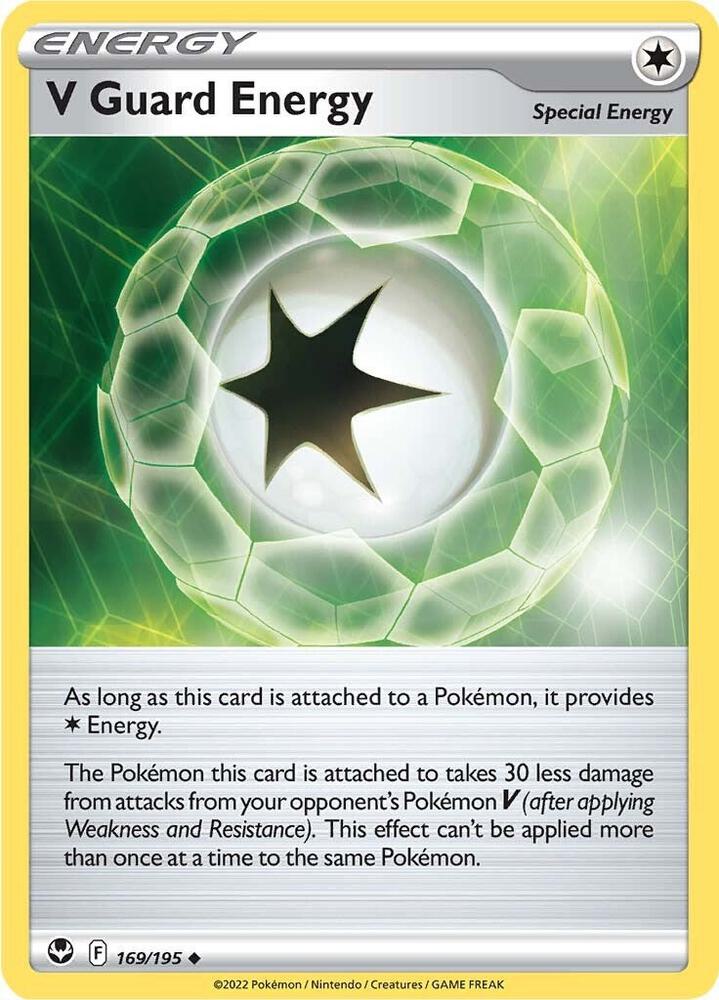 V Guard Energy Uncommon Reverse Holo SWSH12 169/195 NM