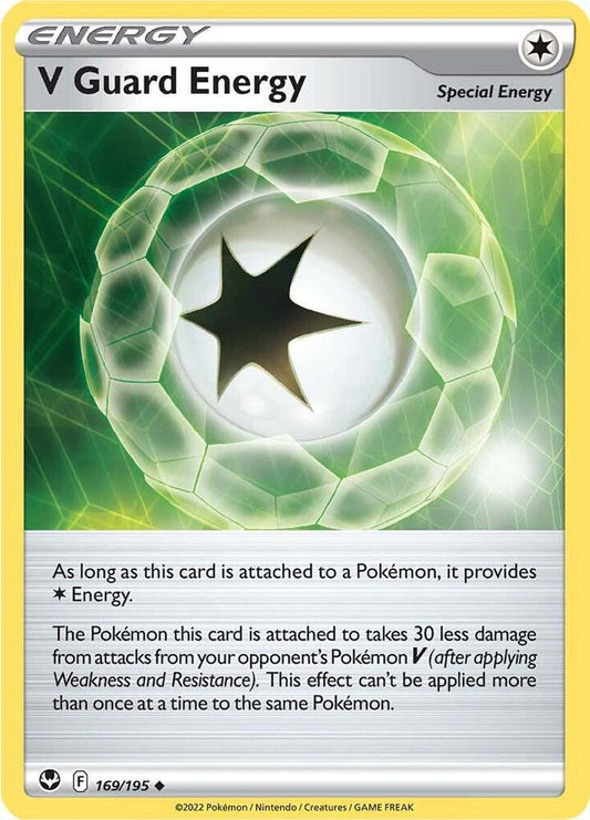 V Guard Energy Uncommon Reverse Holo SWSH12 169/195 NM