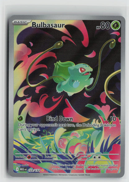 Bulbasaur - Illustration Rare Holo MEG 133/132 NM