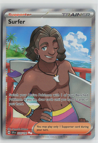Surfer Ultra Rare Holo SSP 235/191 NM