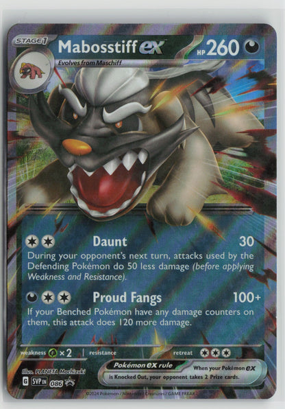 Mabosstiff ex Promo Holo SVP 086 NM
