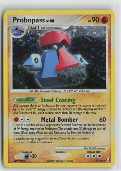 Probopass Holo Rare Holo LA 13/146 LP