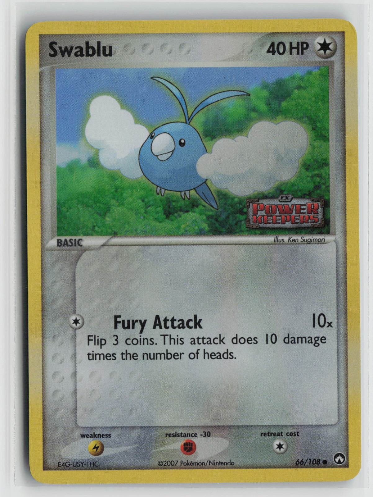 Swablu Common Reverse Holo PK 66/108 LP