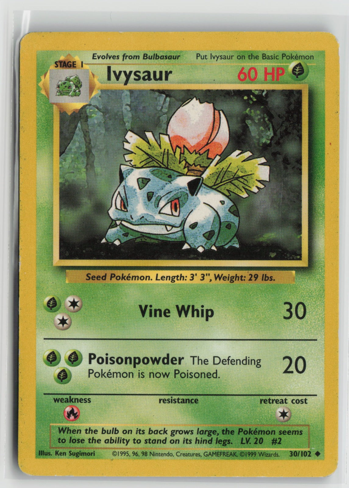 Ivysaur Uncommon BS 030/102 HP