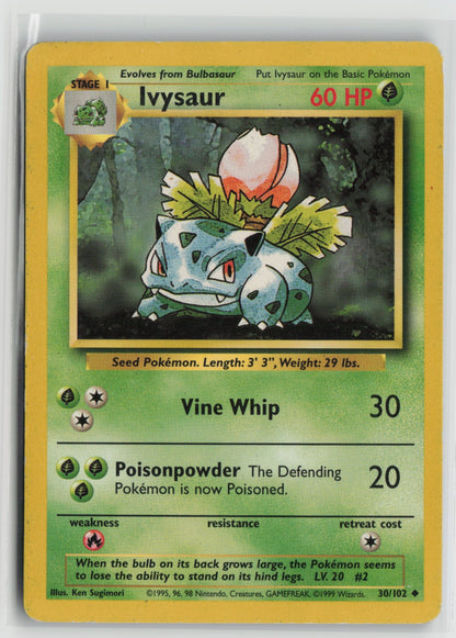 Ivysaur Uncommon BS 030/102 HP