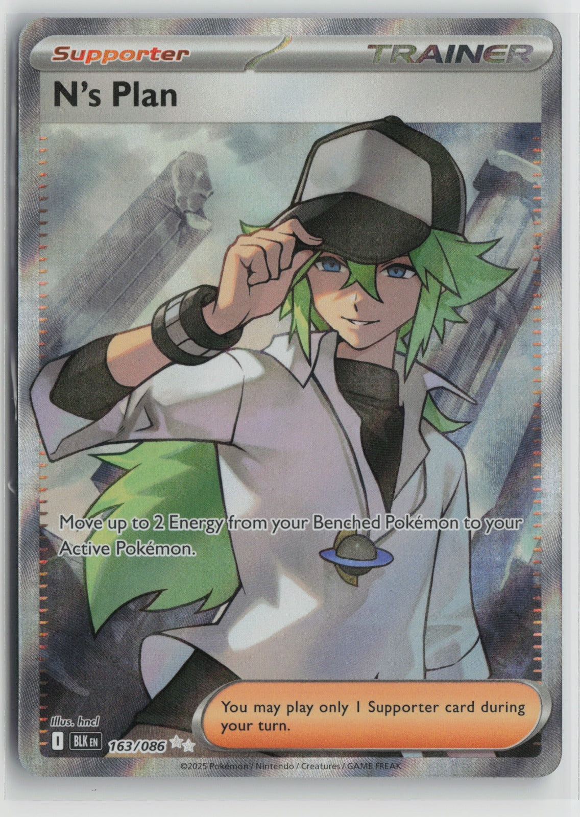 N's Plan - Ultra Rare Holo BLK 163/086 NM