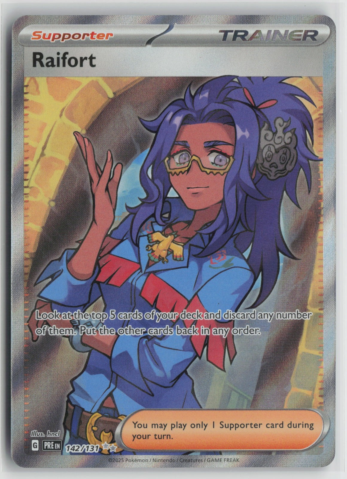 Raifort Ultra Rare Holo PRE 142/131 NM
