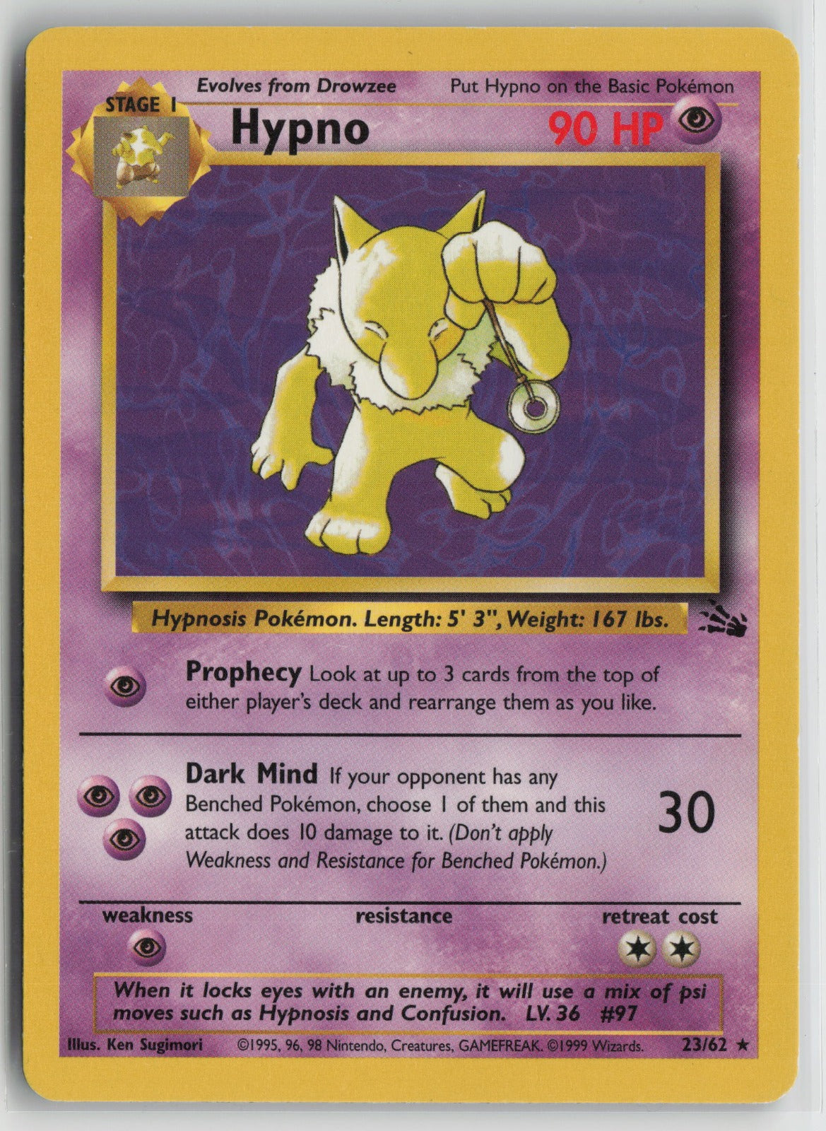 Hypno Rare LC 025/110 MP