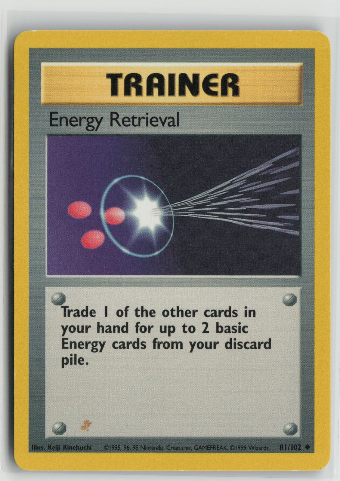 Energy Retrieval Uncommon BS 081/102 MP