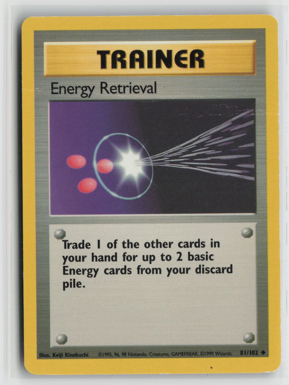 Energy Retrieval Uncommon BS 081/102 HP
