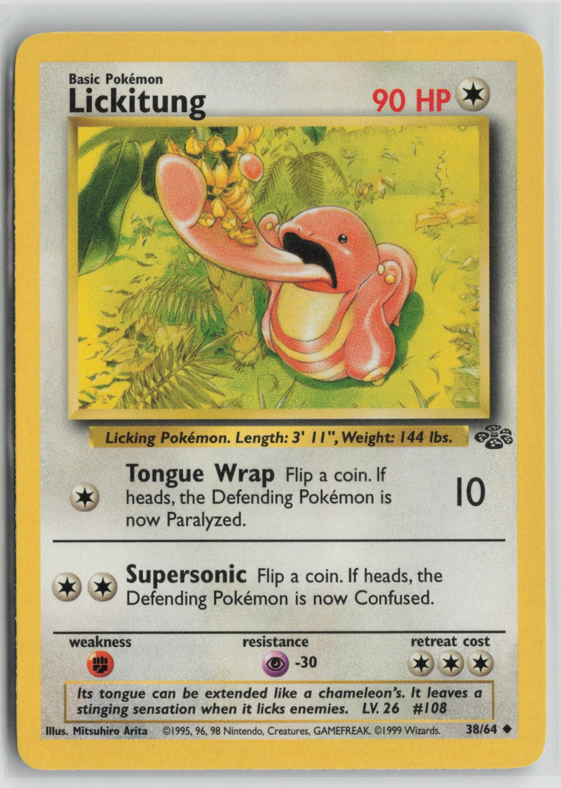 Lickitung Uncommon Unlimited JU 38/64 LP