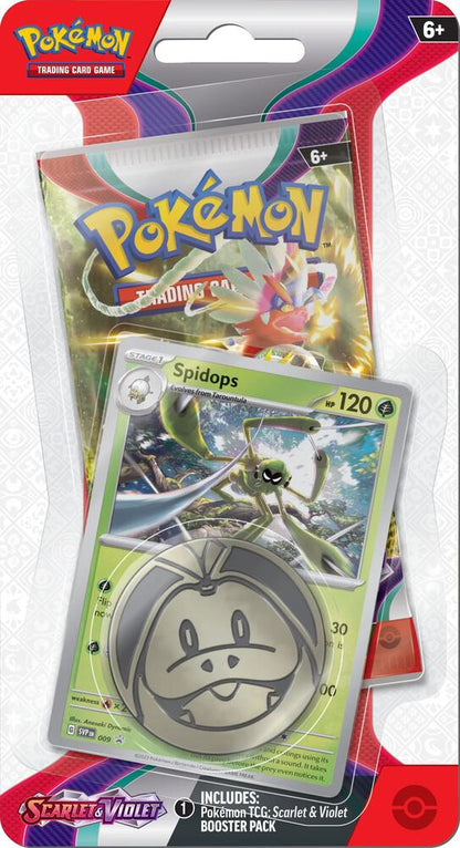 Scarlet and Violet Check Lane Blister (Varying Promo)