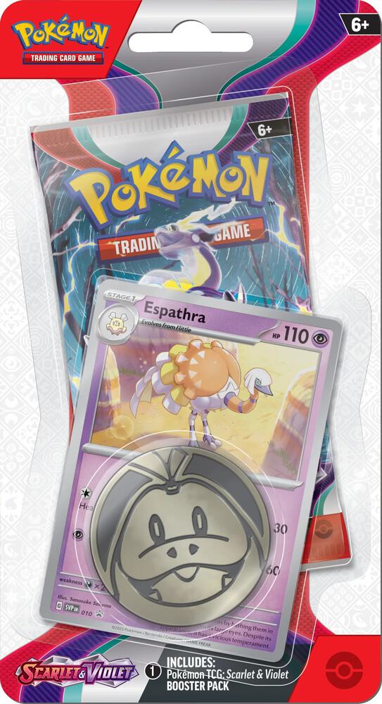 Scarlet and Violet Check Lane Blister (Varying Promo)