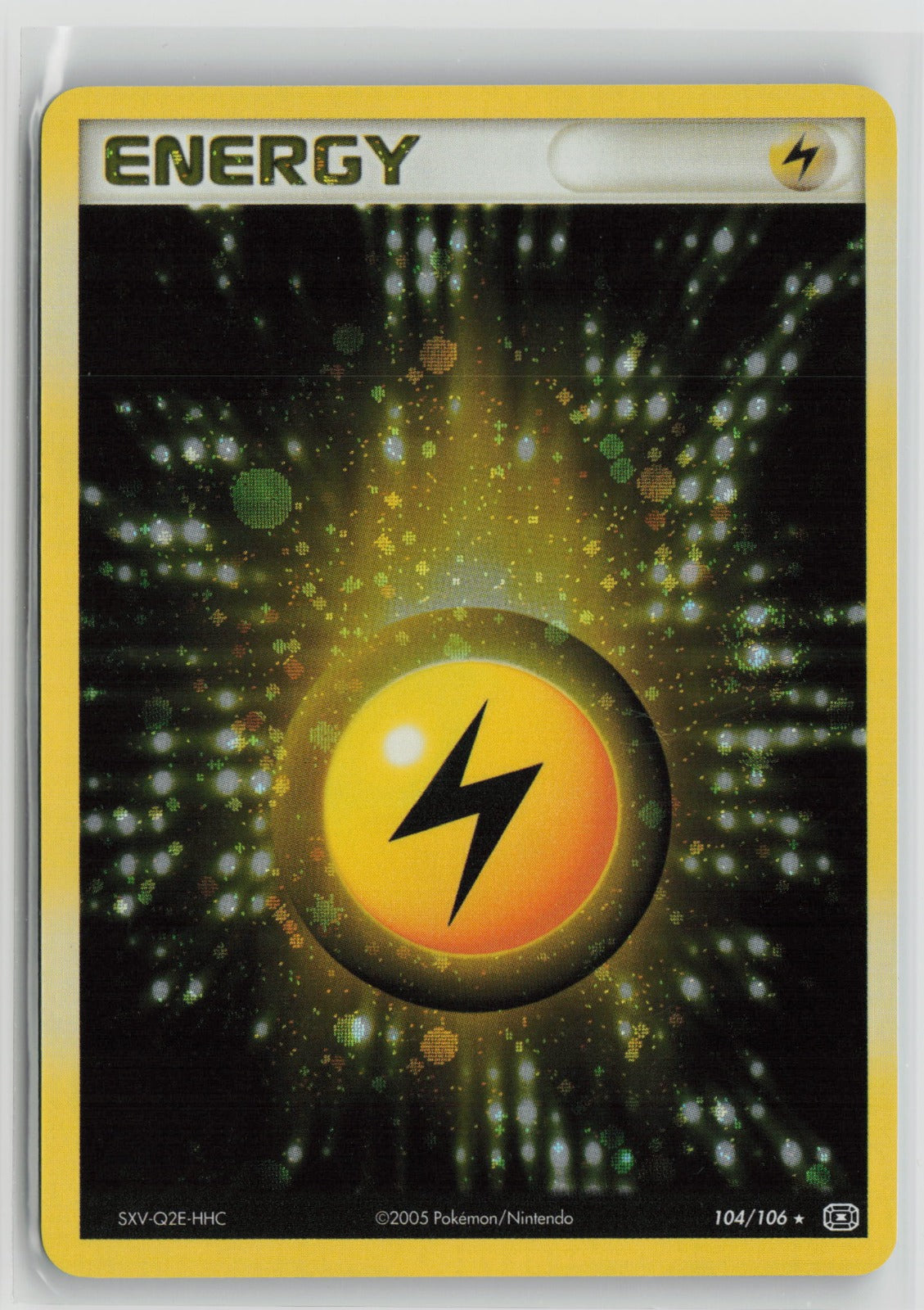 Lightning Energy Holo Rare EM 104/106 NM