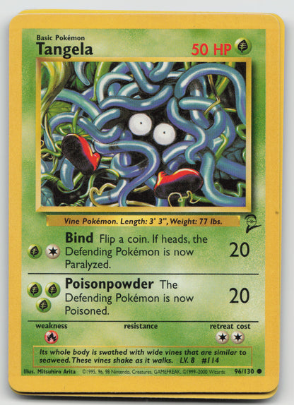 Tangela Common Base Set 2 096/130 LP