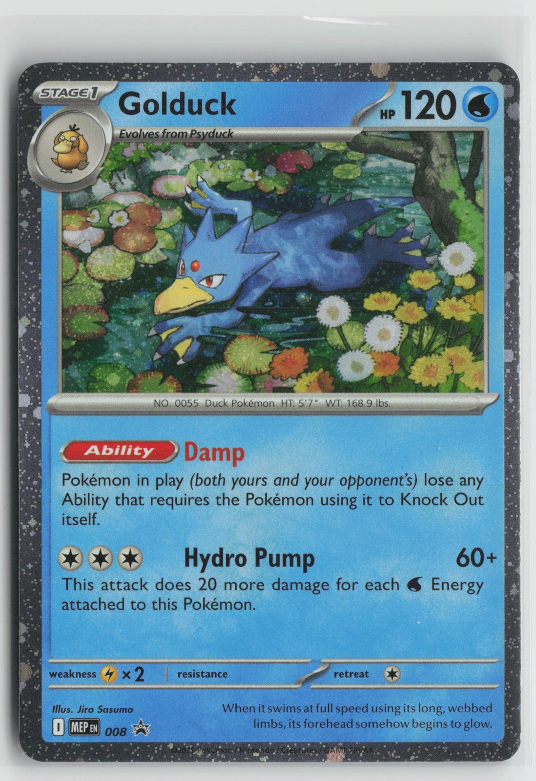 Golduck - Promo Holo MEP 008 NM