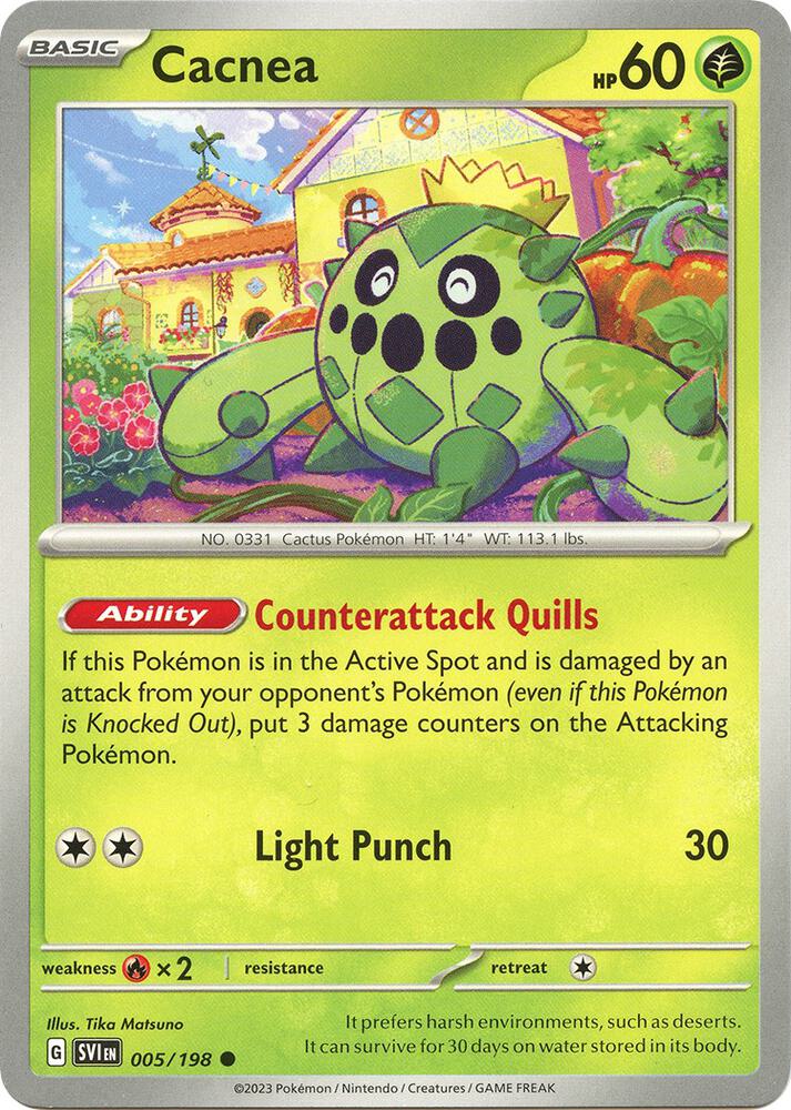 Cacnea Common Regular SVI 005/198 NM