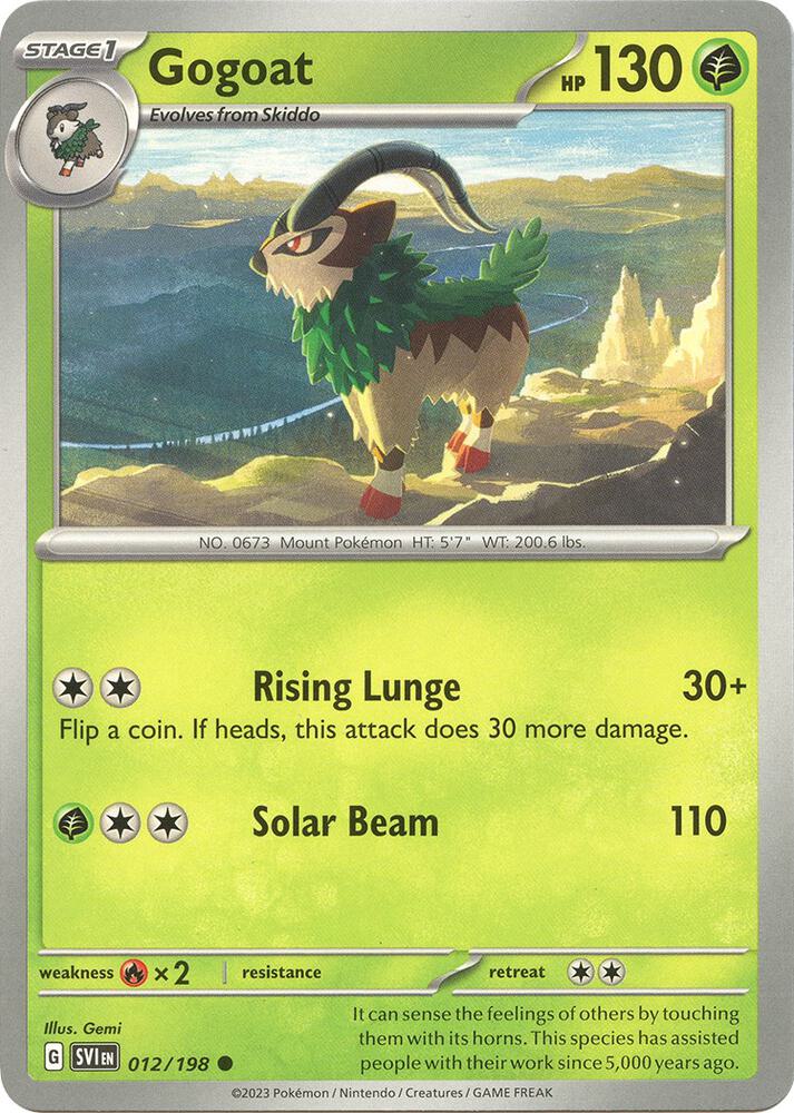 Gogoat Common Regular SVI 012/198 NM