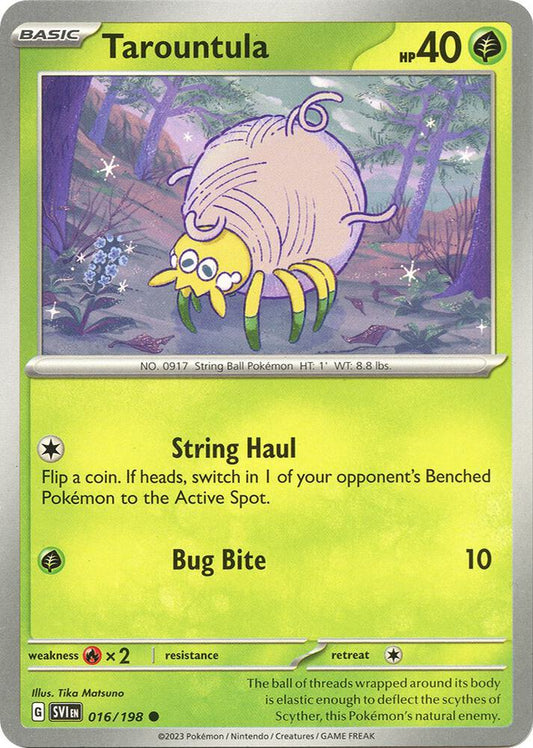 Tarountula Common Regular SVI 016/198 NM