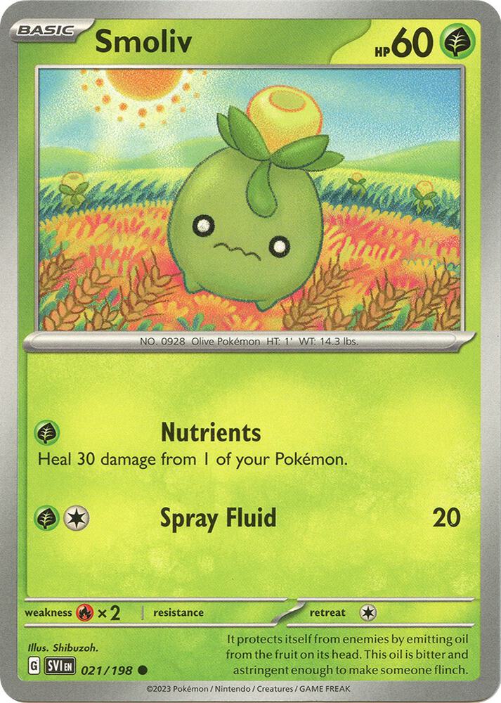 Smoliv Common Regular SVI 021/198 NM
