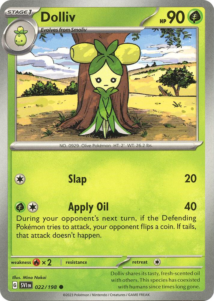 Dolliv Common Reverse Holo SVI 022/198 NM
