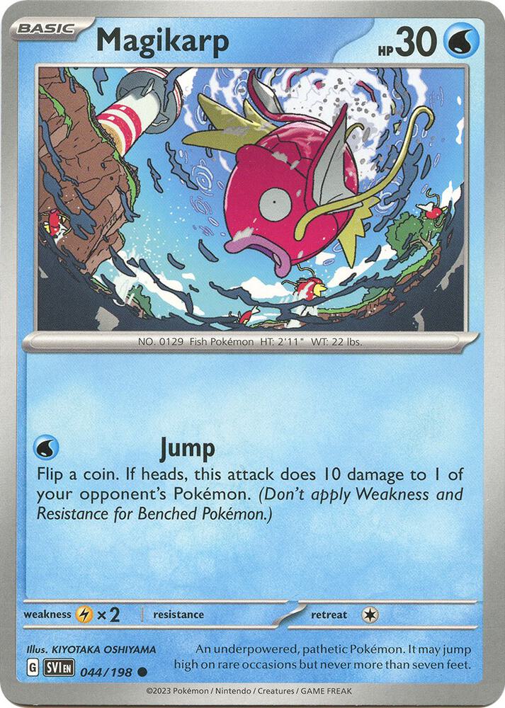 Magikarp Common Regular SVI 044/198 NM
