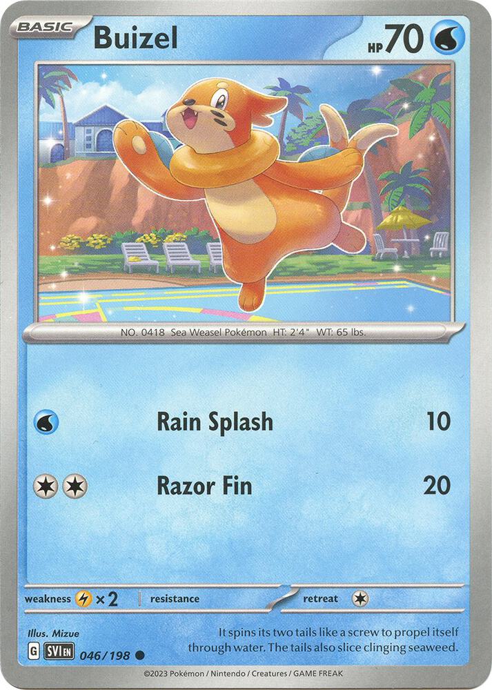 Buizel Common Regular SVI 046/198 NM