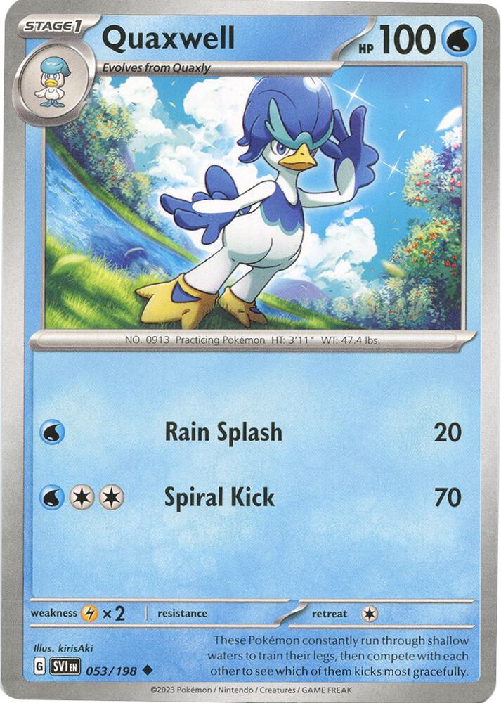 Quaxwell Uncommon Regular SVI 053/198 NM