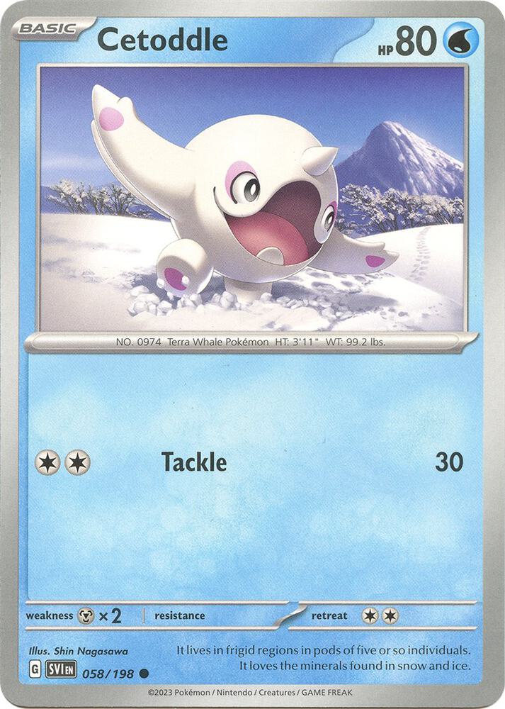 Cetoddle Common Regular SVI 058/198 NM