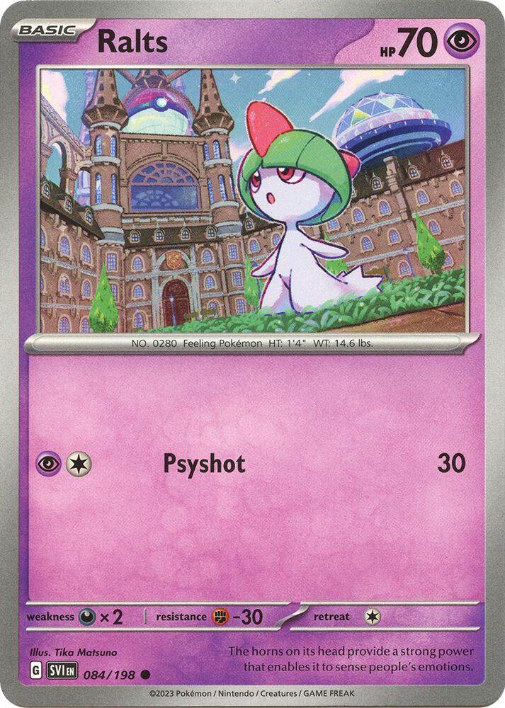 Ralts Common Regular SVI 084/198 NM