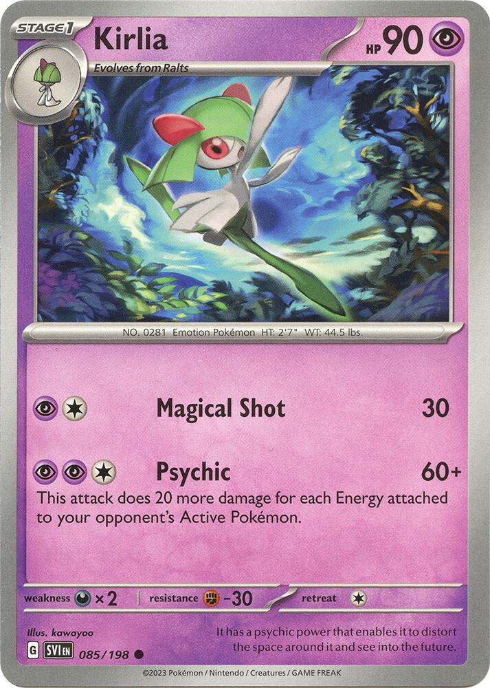 Kirlia Common Regular SVI 085/198 NM