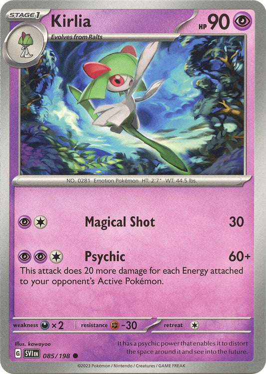 Kirlia Common Regular SVI 085/198 NM