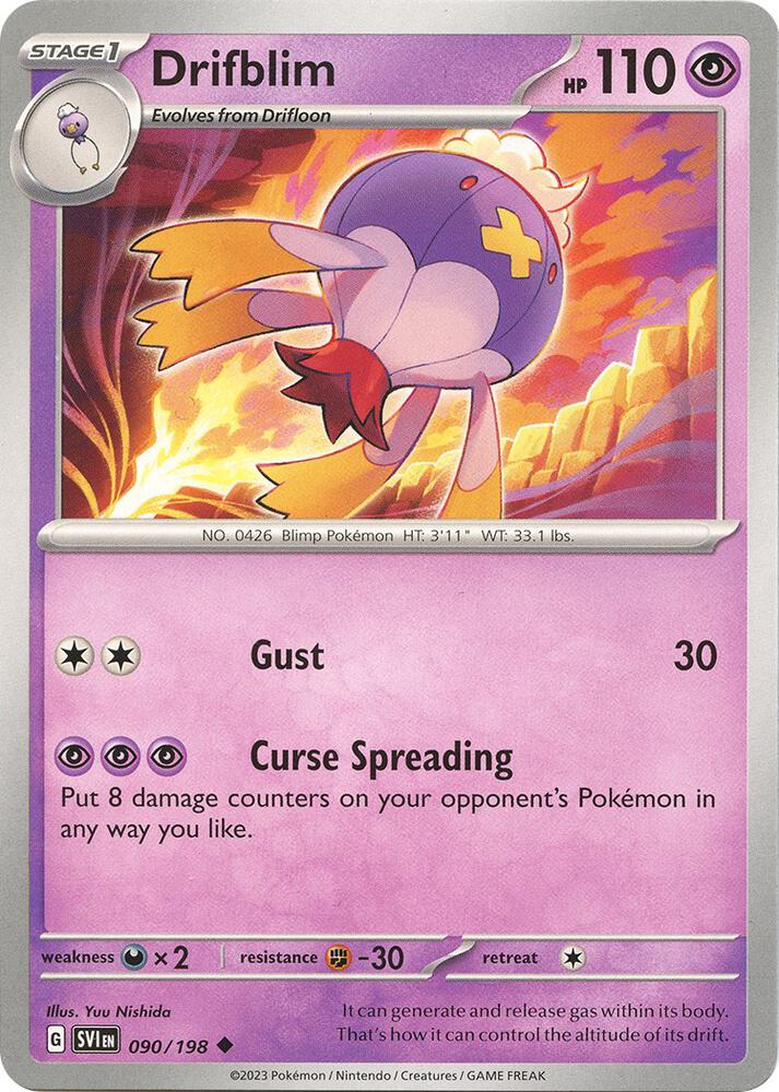 Drifblim Uncommon Regular SVI 090/198 NM