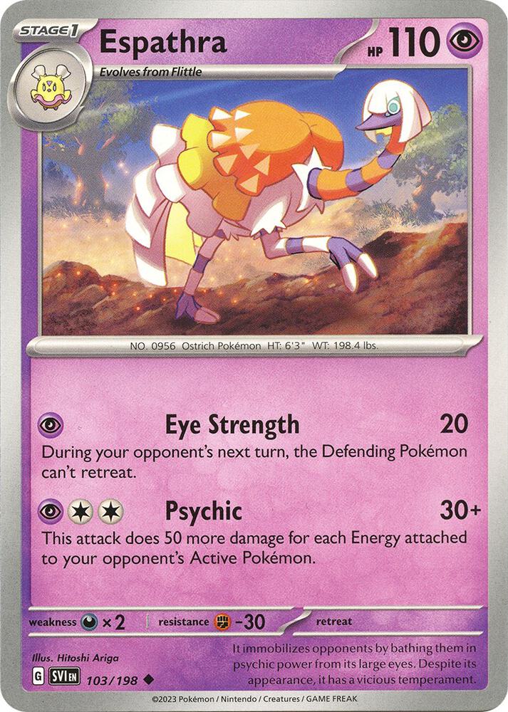 Espathra Uncommon Regular SVI 103/198 NM