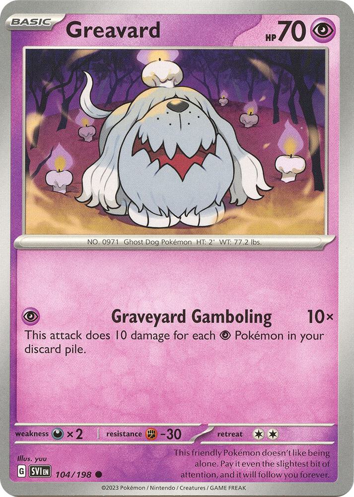 Greavard Common Regular SVI 104/198 NM