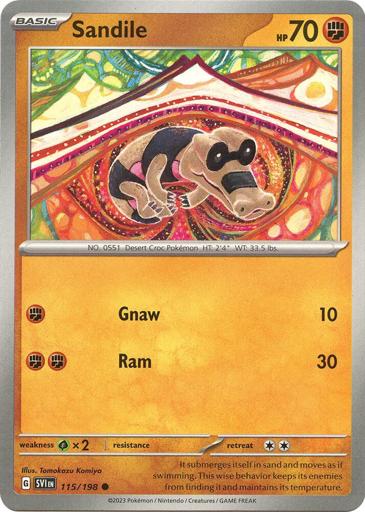 Sandile Common Regular SVI 115/198 NM