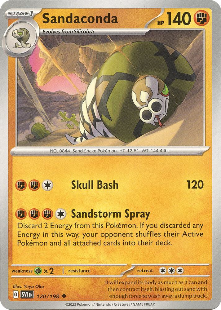 Sandaconda Uncommon Regular SVI 120/198 NM