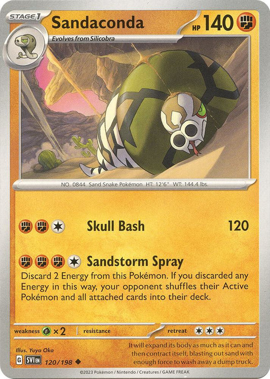 Sandaconda Uncommon Regular SVI 120/198 NM