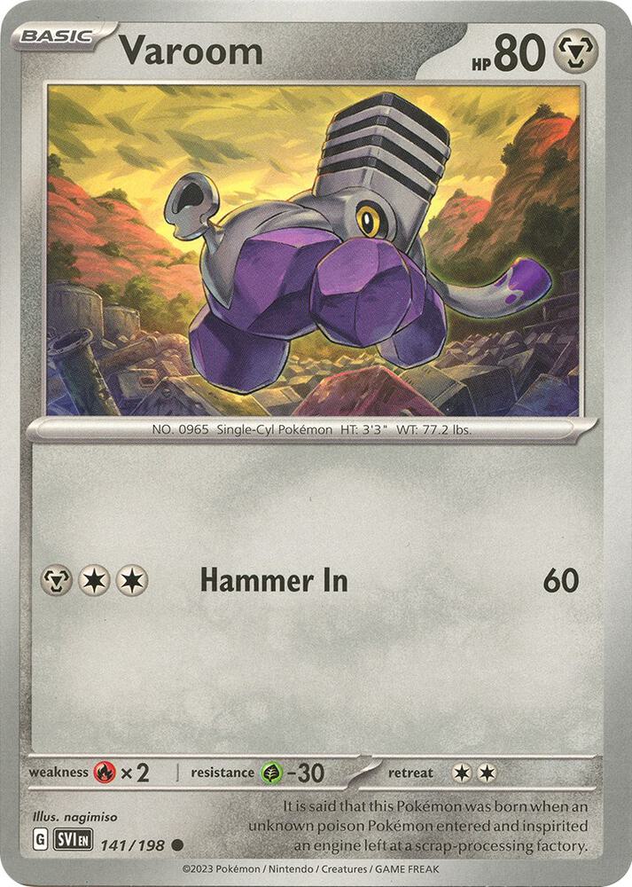 Varoom Common Regular SVI 141/198 NM