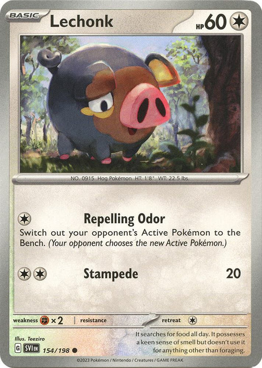 Lechonk Common Regular SVI 154/198 NM