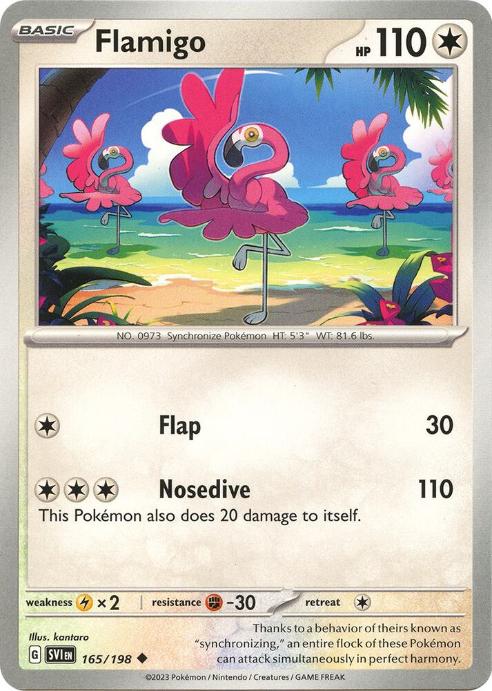 Flamigo Uncommon Regular SVI 165/198 NM