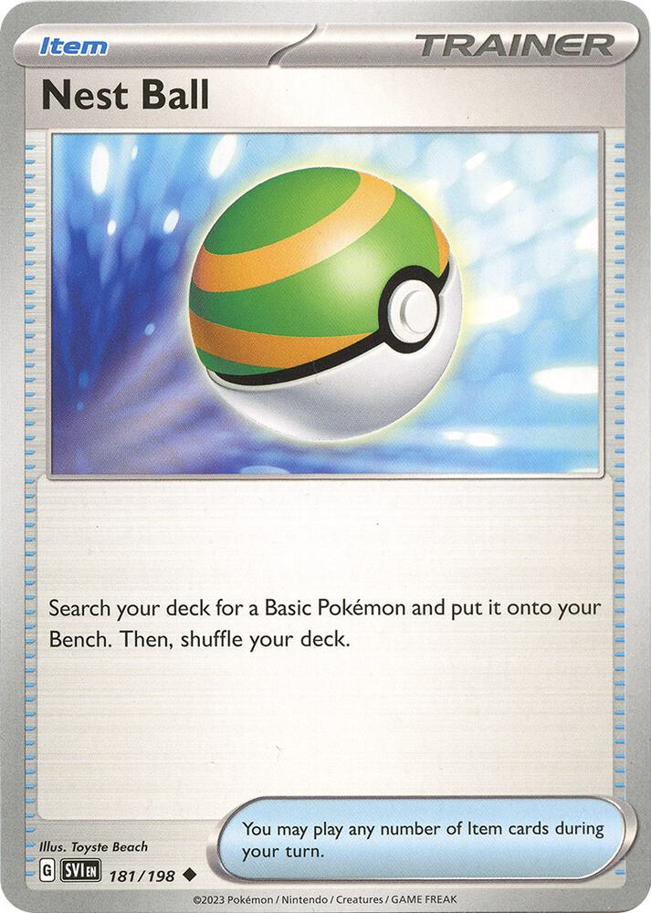 Nest Ball Uncommon Regular SVI 181/198 NM