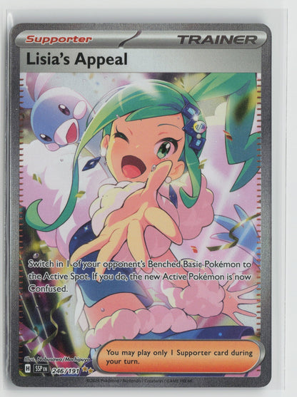 Lisia's Appeal Special Illustration Rare Holo SSP 246/191 NM