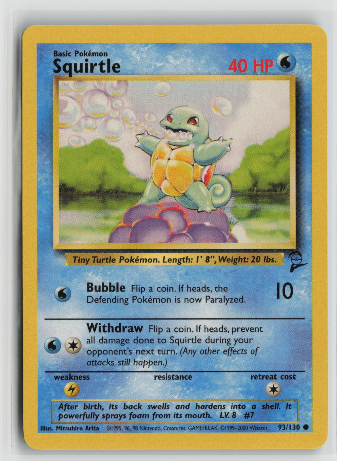 Squirtle Common BS2 093/130 NM