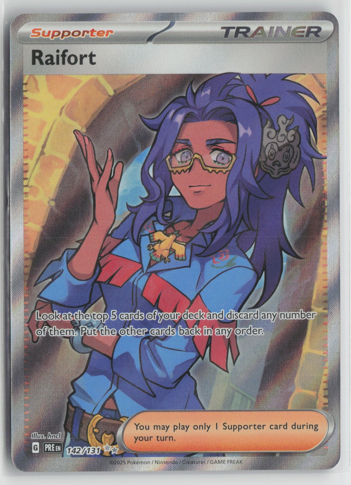 Raifort Ultra Rare Holo PRE 142/131 NM