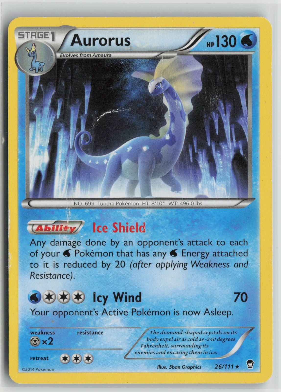 Aurorus Rare FFI 26/111 DMG