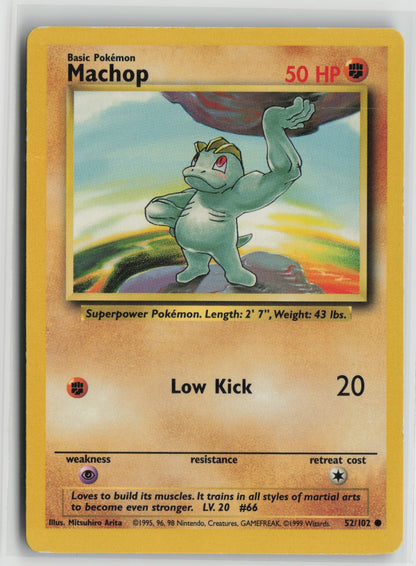 Machop Common BS 052/102 MP