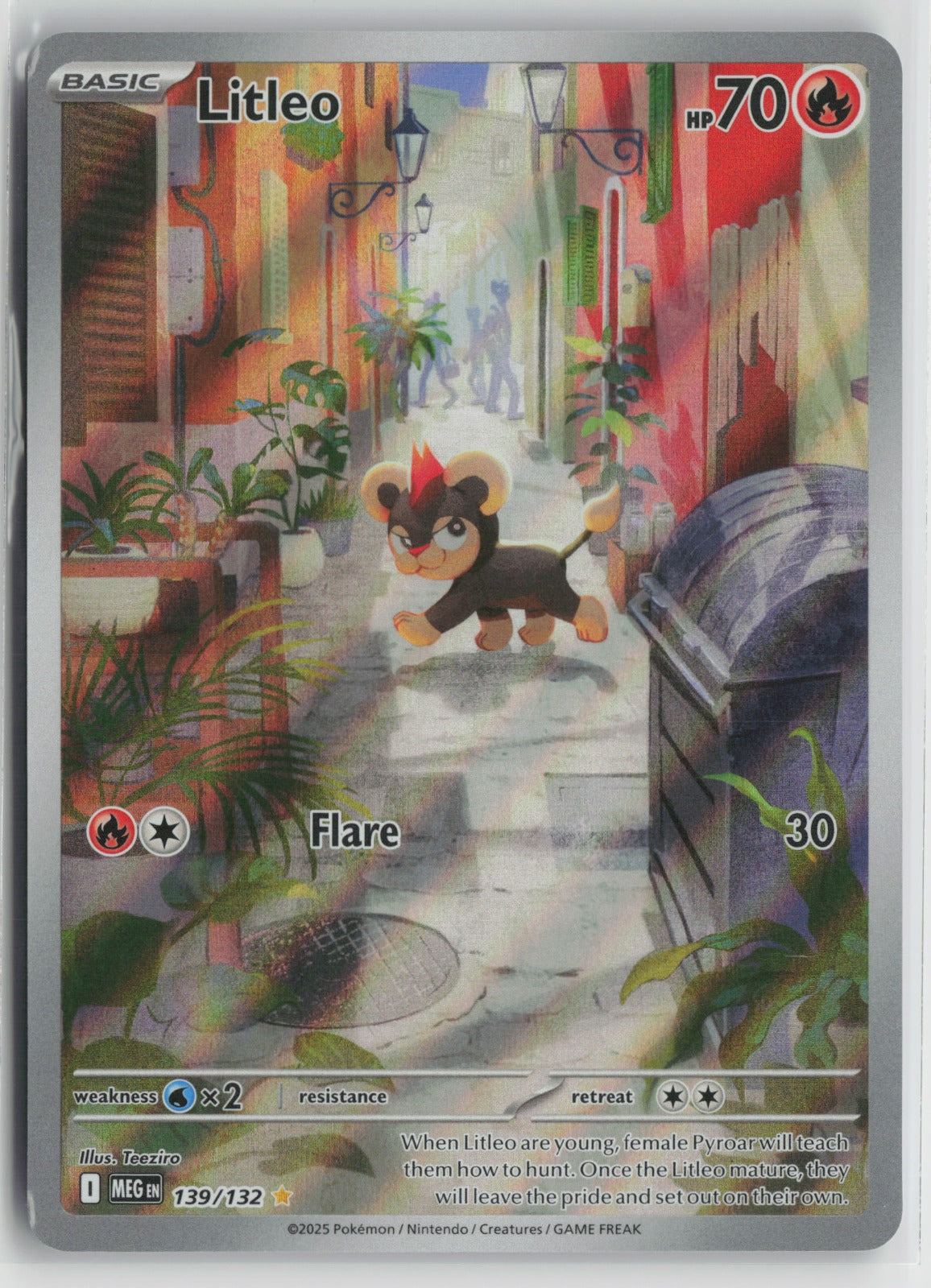 Litleo Illustration Rare Holo MEG 139/132 NM