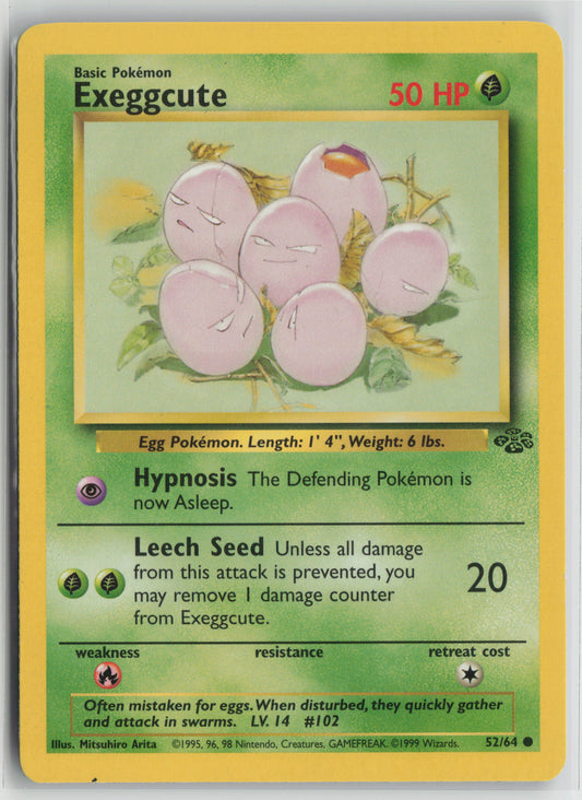 Exeggcute Common Unlimited JU 52/64 LP